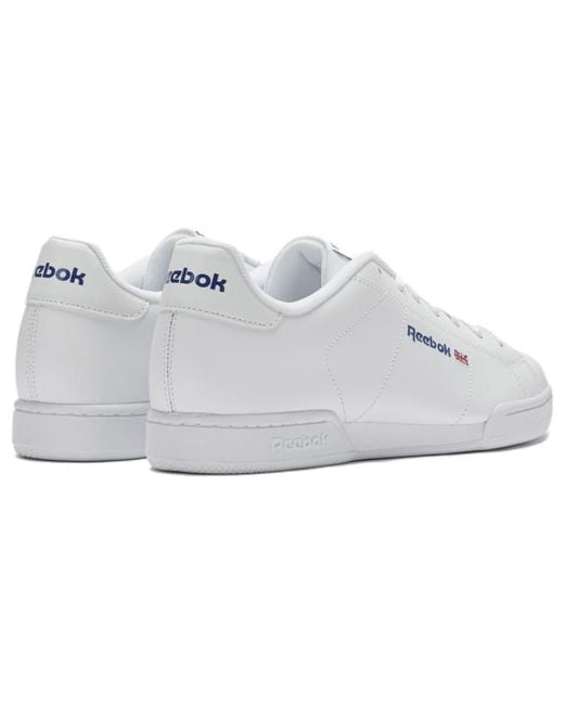 Reebok White Npc Ii Royal' for men