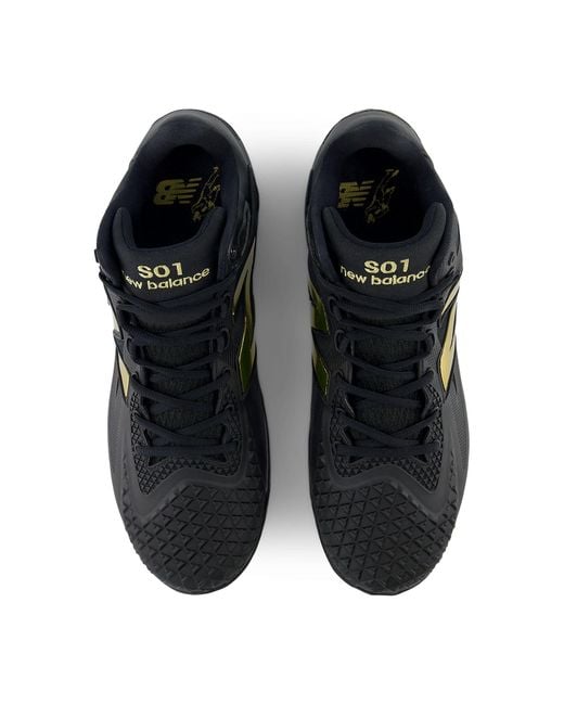 New Balance Black Ohtani 1 Cleats Metallic' for men