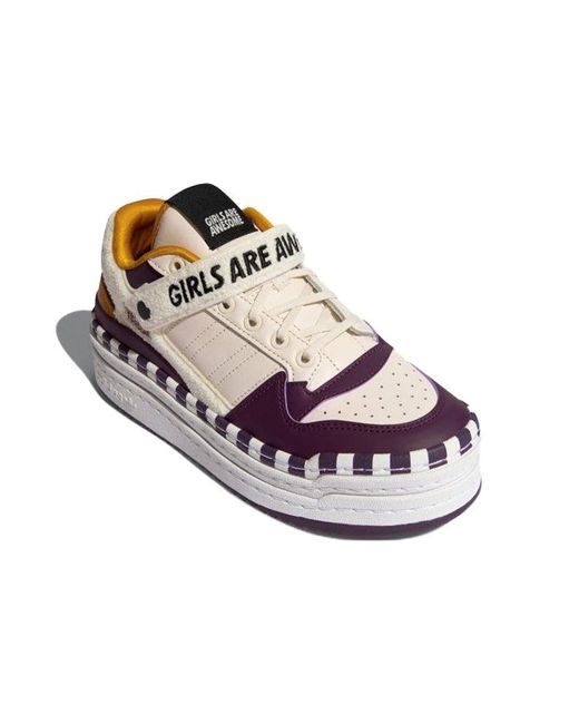 Adidas White (Wmns) Girls Are Awesome X Triple Platforum Low Beauty'
