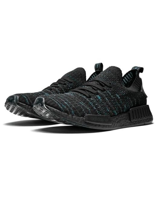 Adidas Black Parley X Nmd_R1 Stlt Primeknit 'Core' for men