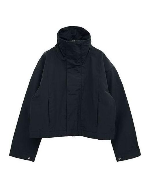 Nike Blue X Mmw Crossover Solid Color Short Hooded Jacket Autumn for men