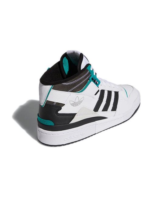 Adidas Blue Originals Forum Exhibit Mid