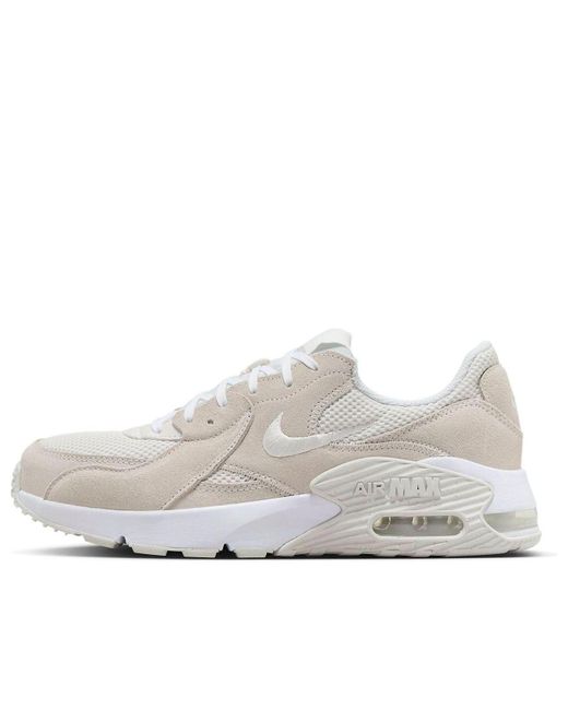 Nike White Air Max Excee