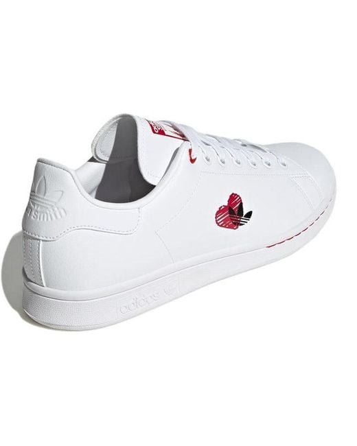Adidas White Stan Smith 'Valentine's Day' for men