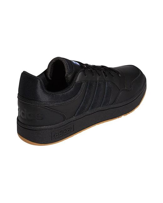 Adidas Black Hoops 3.0 Low Gum' for men