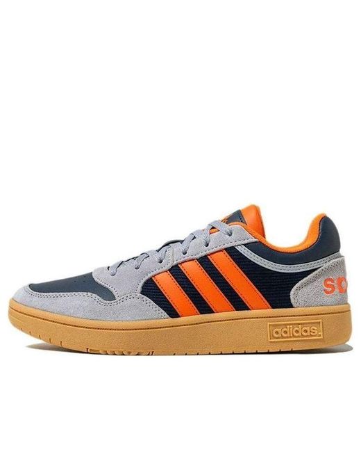 Adidas Blue Neo Hoops 3.0 Solar' for men