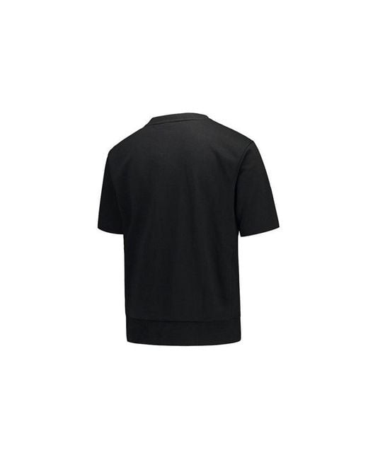 Nike Black Dri-Fit Standard Issue Round Neck Pullover Sports Short Sleeve for men