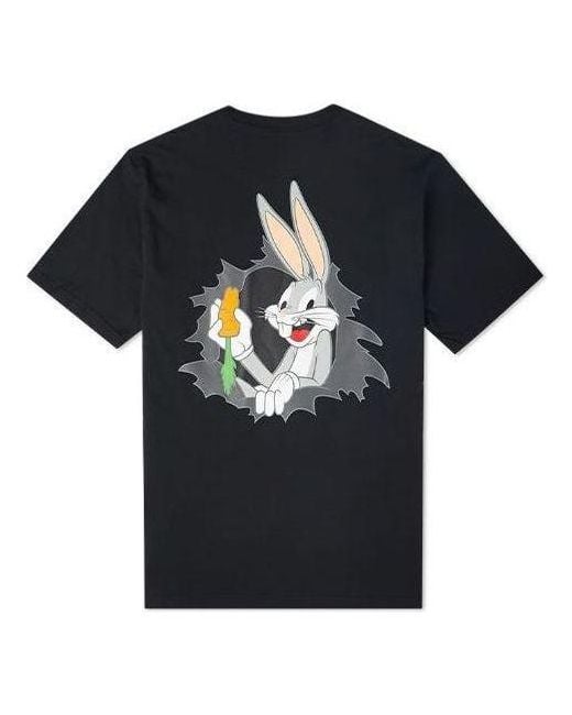 Converse Black X Bugs Bunny Graphic T-Shirt for men