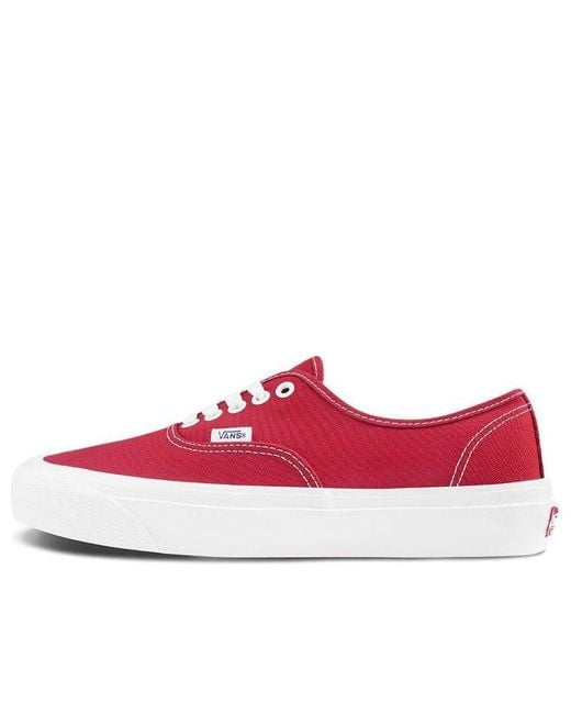 Vans Red Og Authentic Lx for men