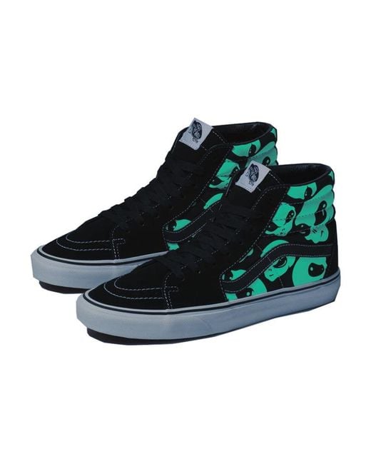 Vans Black Sk8-Hi 'Alien Ghosts' for men