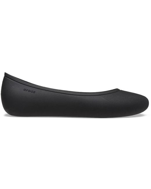 CROCSTM Black (Wmns) Brooklyn Flats
