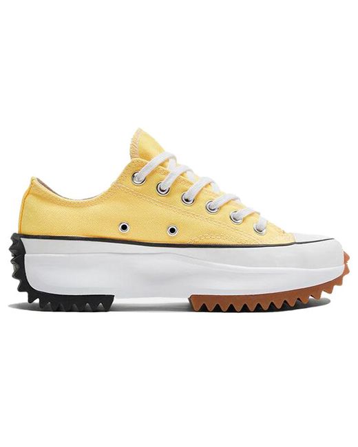 converse star hike yellow