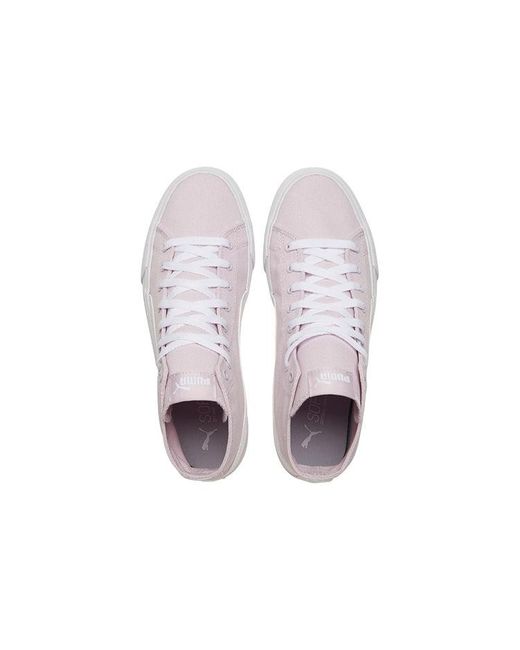 PUMA Purple Bari Mid Retro Mid Tops Casual Skateboarding Shoes