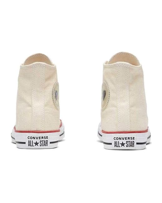 Converse White Chuck Taylor All Star High 'Denim Love' for men