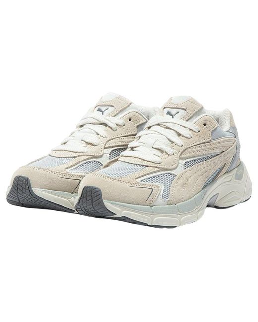 PUMA White Teveris Nitro 'Harbor Mist Vapor'
