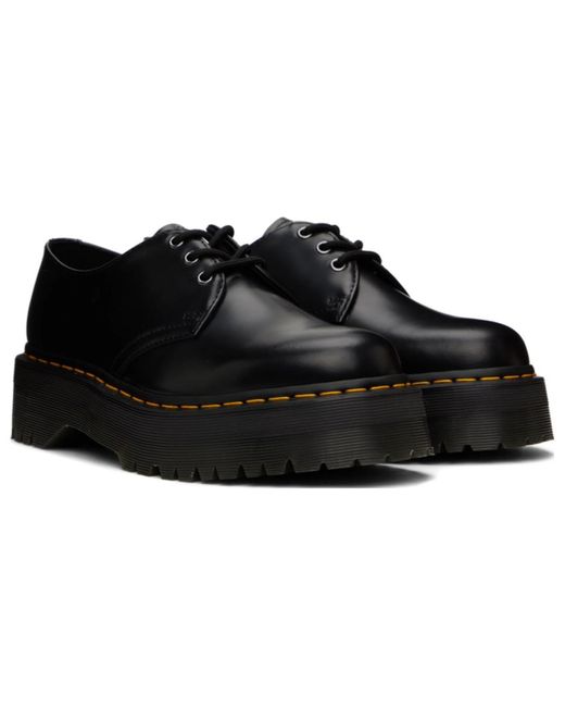 Dr. Martens Black 1461 Smooth Leather Platform for men