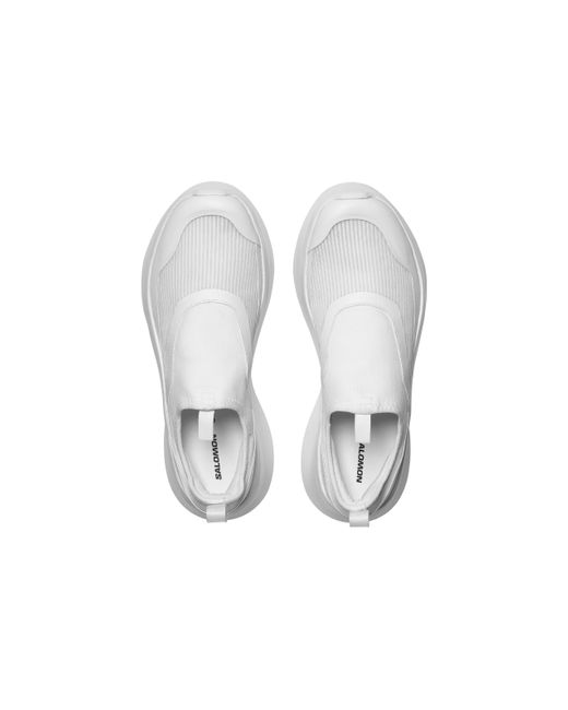 Salomon White X Comme Des Garcons Platform Slip-On for men