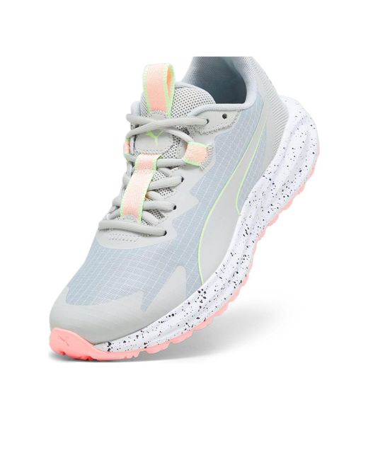 PUMA White Twitch Runner Trail 'Light' for men