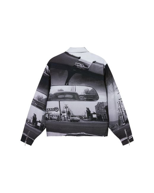 Stussy Blue Hopper Jacket for men