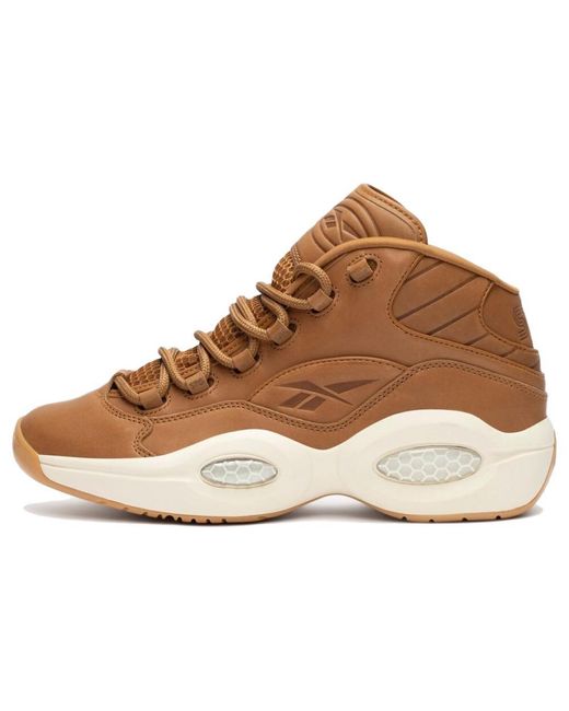 Reebok Brown Sneakersnstuff X Question Mid 'Ai' for men