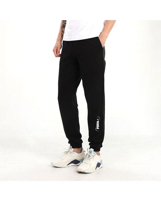 PUMA Black Nu-Tility Trousers for men