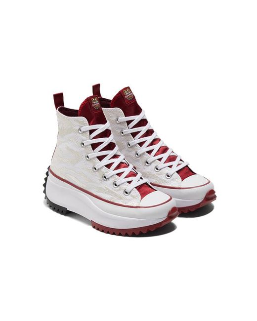 Converse White Run Star Hike High 'Chinese New Year for men