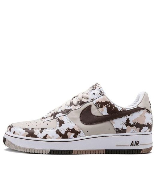 Nike White Air Force 1 Low 'Desert Chip Camo' for men