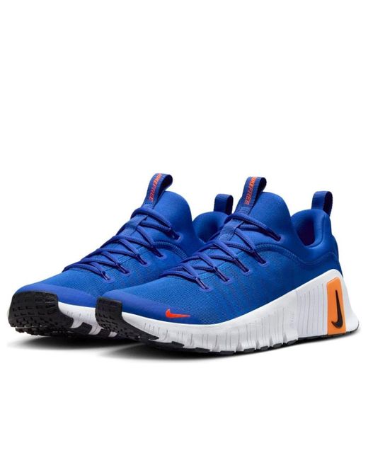 Nike Blue Free Metcon 6 Workout Shoes