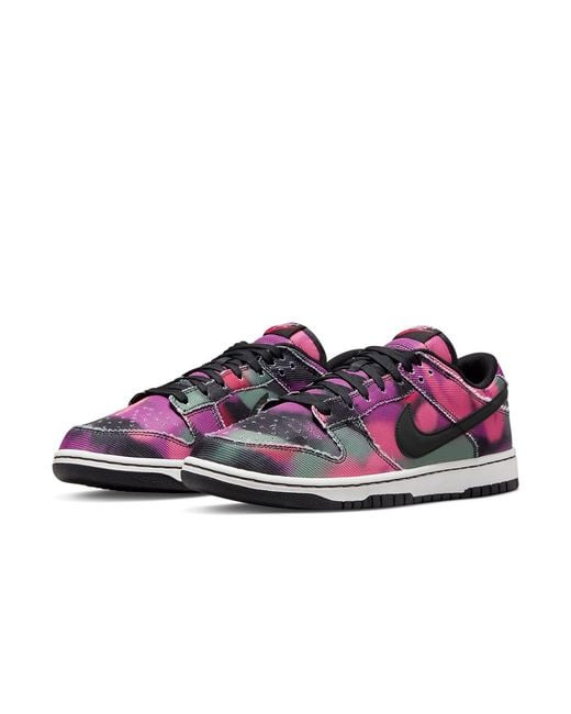 Nike Purple Dunk Low Premium 'Graffiti' for men
