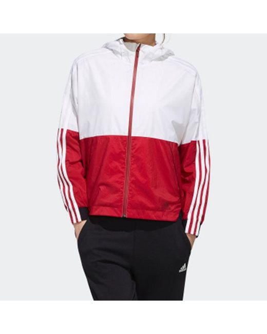 Adidas Red (Wmns) Sportswear Jacket Eh3853