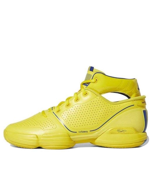 Adidas Yellow D Rose 1 Retro for men