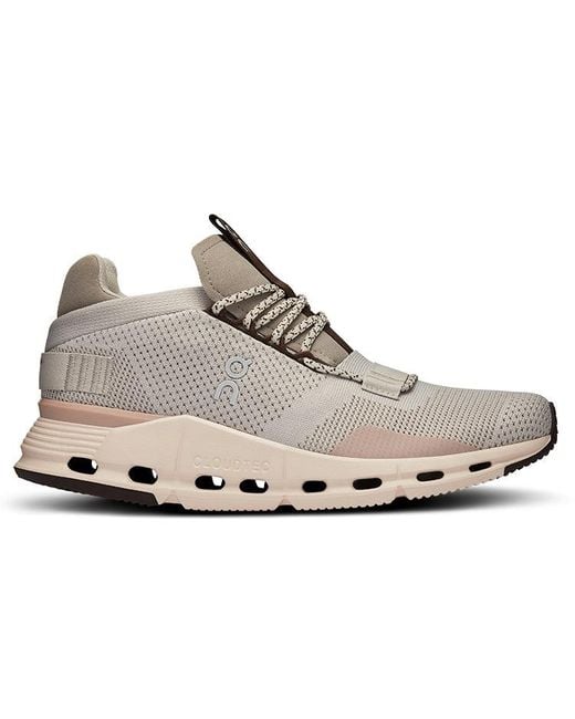 On Shoes Brown (Wmns) Cloudnova 'Pearl Shell'