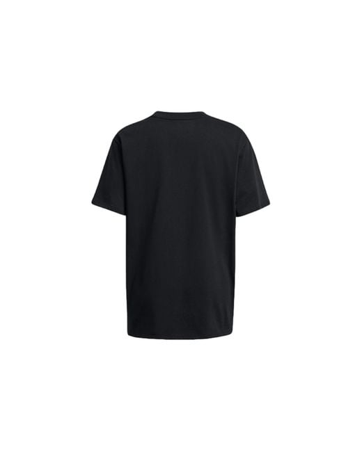 Under Armour Black (Wmns) Heavyweight Embroidered Patch T-Shirt