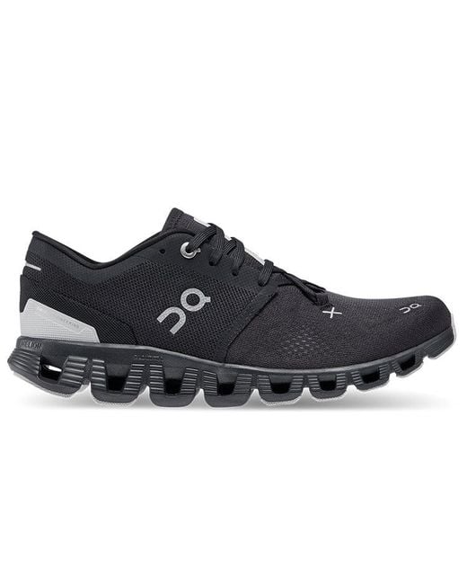On Shoes Black (Wmns) Cloud X 3