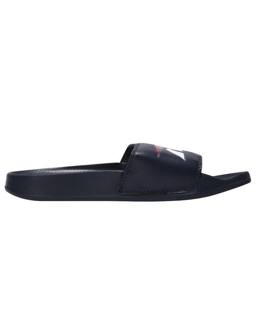 Reebok Blue Classic Slide Cozy Non-Slip Sports Slippers