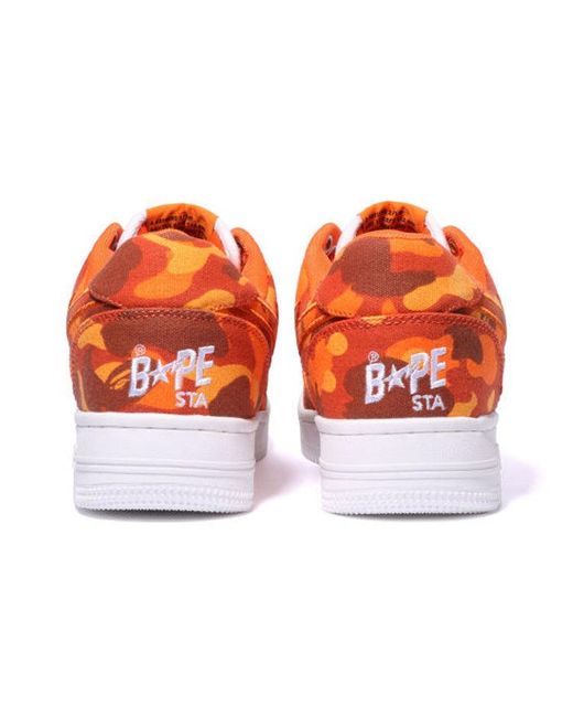 A Bathing Ape Red X Heron Preston Bape Sta for men