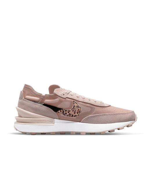 Nike Pink (Wmns) Waffle One Se Leopard'