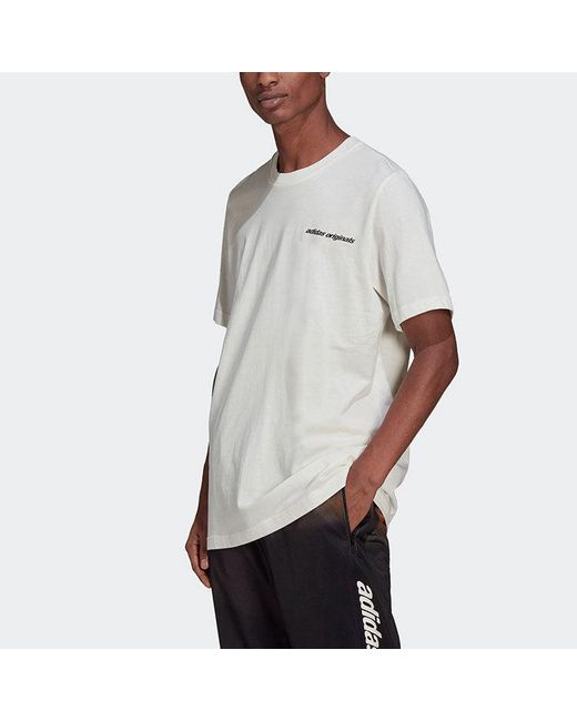 Adidas White Originals Yung Z Tee 1 'Core' for men
