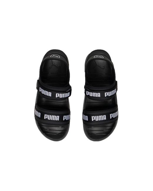 PUMA Black (Wmns) Softride Slide 'Wordmark for men