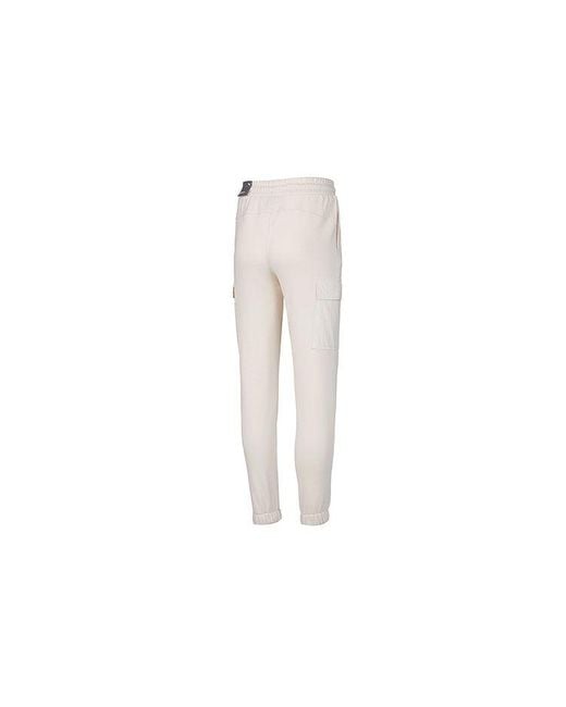PUMA White Winterized Cargo Pants for men