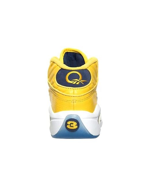 Reebok Yellow Question Mid 'All Star' for men