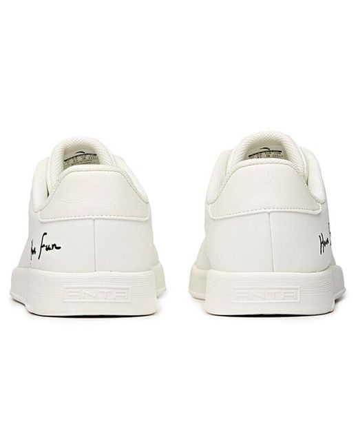 Anta White (Wmns) Life Series Sneakers'