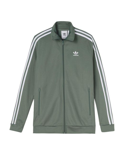 Adidas Green Originals Beckenbauer Track Top Trase for men