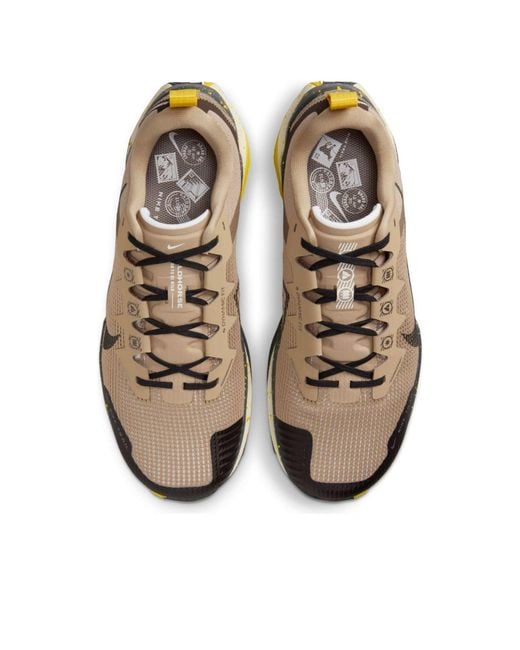 Nike Brown React Wildhorse 8 Khaki/-Vivid Sulfur Dr2686-200 for men