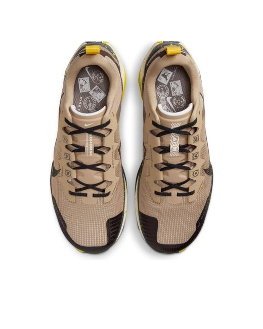 Nike Brown React Wildhorse 8 Khaki/-Vivid Sulfur Dr2686-200 for men