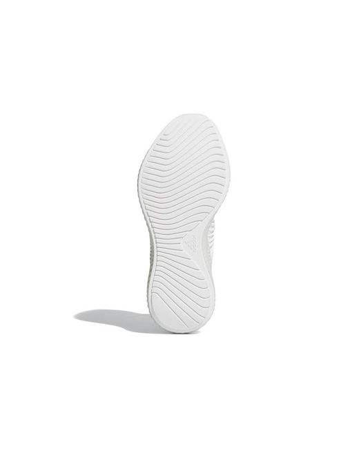 Adidas White Alphabounce+ Run Em 'Crystal' for men