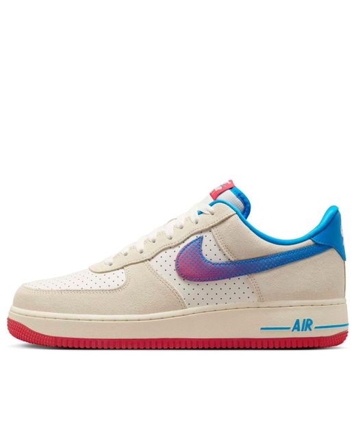 Nike Blue Air Force 1 '07 Lv8 Shoes for men
