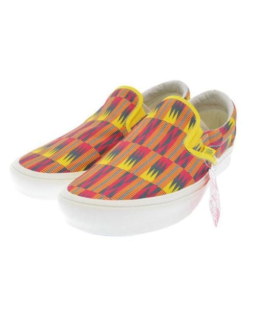 Vans Orange Union X Comfycush Slip-On for men