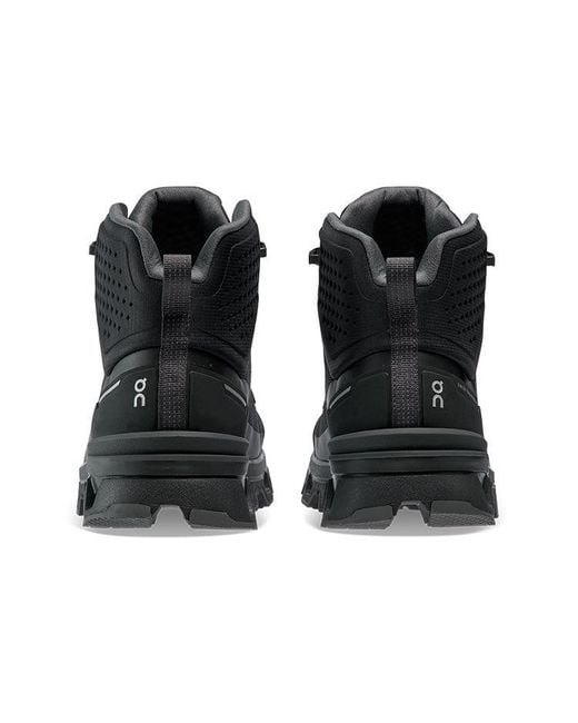 On Shoes Black Cloudrock 2 Waterproof for men