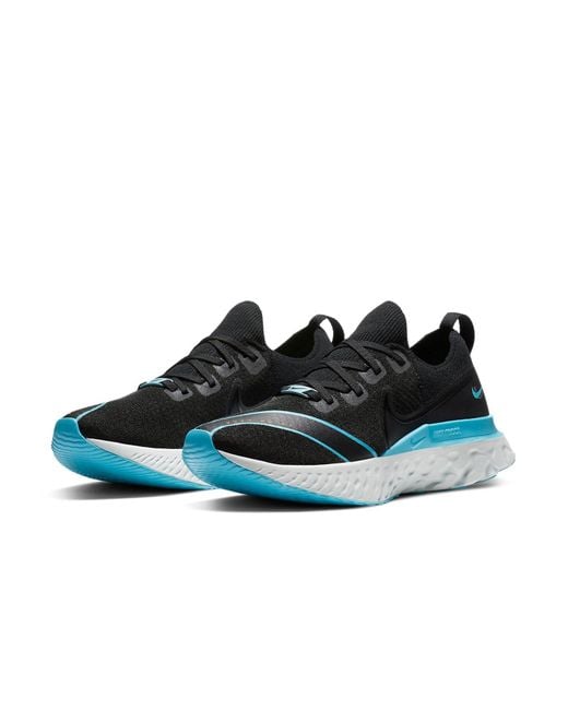 Nike Blue React Infinity Run Flyknit 'Fast City' for men